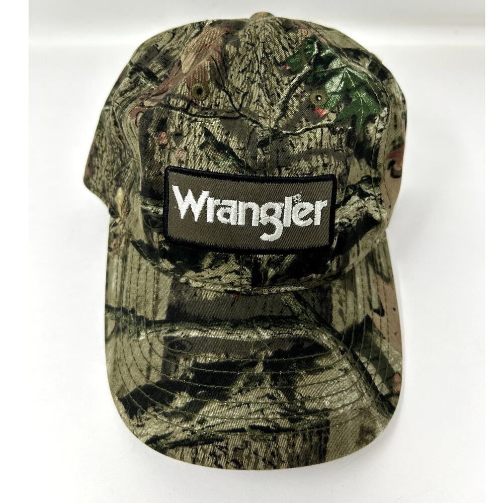 Wrangler Mens Camouflage Hunting Trucker Hat Baseball Cap Lid Camo Adjustable
